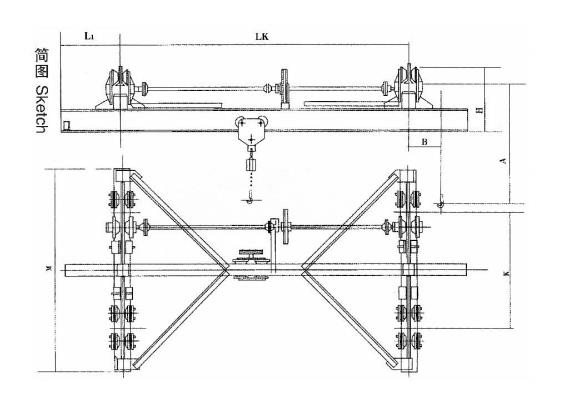 SLX型手動單梁懸掛起重機(jī)